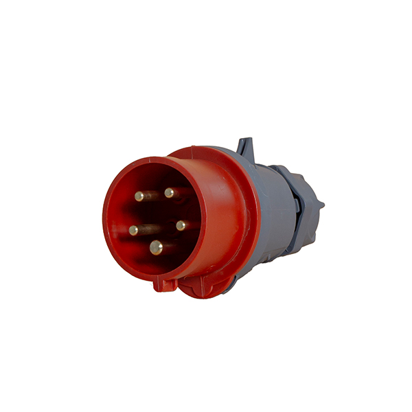 PWCEES516 CEE-Stecker 5-polig 16A IP44 rot