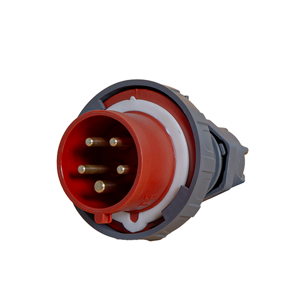 PWCEES51667 CEE-Stecker 5-polig 16A IP67 rot