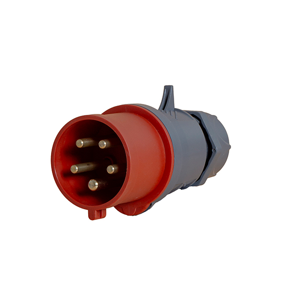 PWCEES532 CEE-Stecker 5-polig 32A IP44 rot