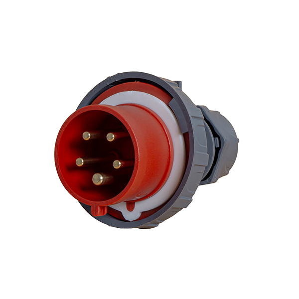 PWCEES53267 CEE-Stecker 5-polig 32A IP67 rot